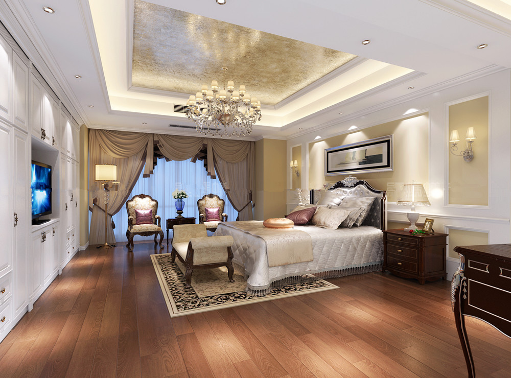 雅居乐滨江国际-四居室-228.00平米-装修设计