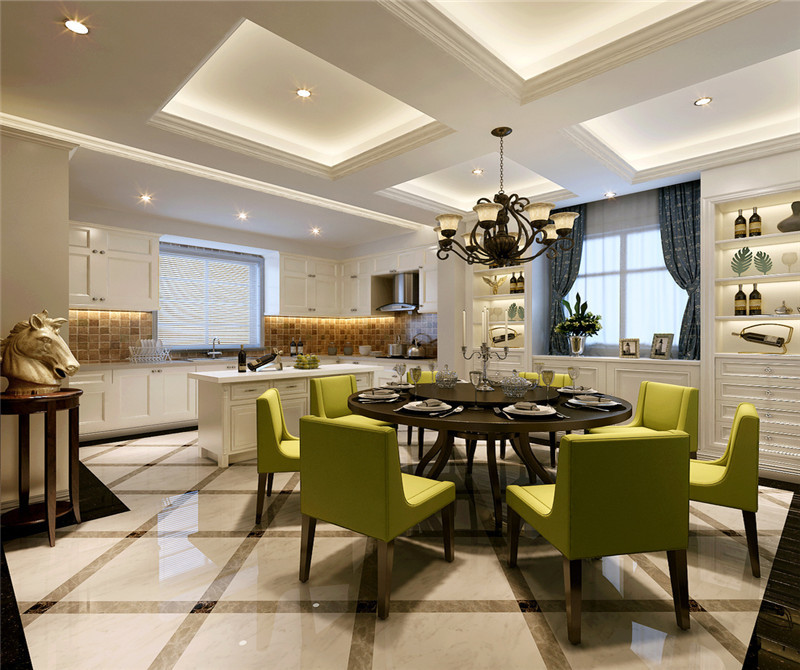 长江峰景-四居室-185.00平米-装修设计