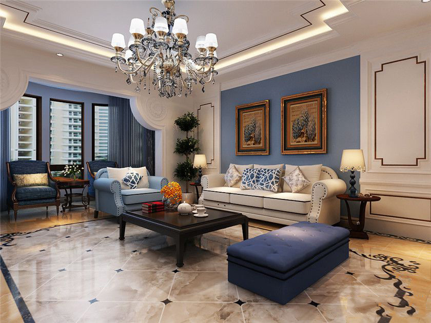 亚东观云国际公寓-三居室-145.00平米-装修设计