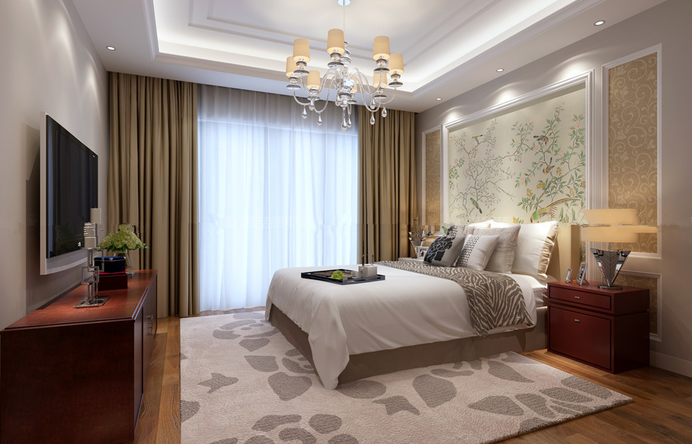 雅居乐滨江国际-四居室-228.00平米-装修设计